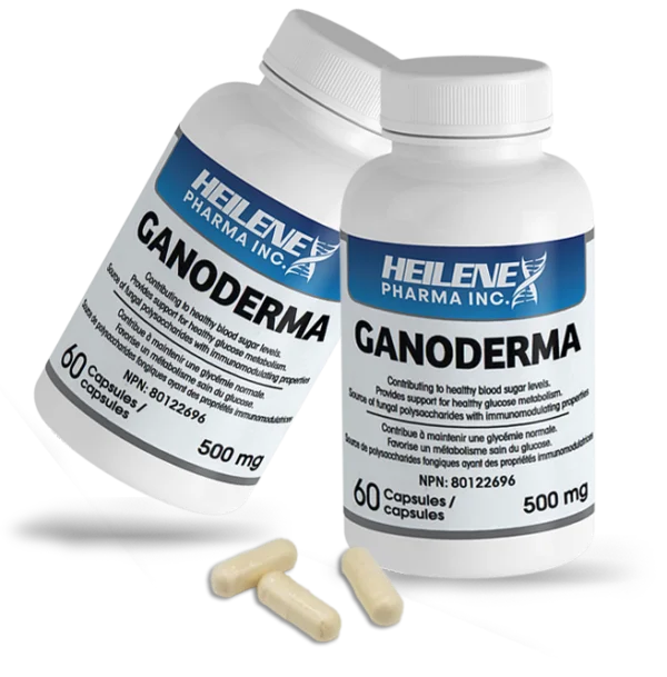 Heilene Ganoderma Applanatum Capsule - 500mg per capsule by Heilenex Pharma